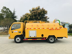 东风多利卡清洗吸粪车发车山东烟台