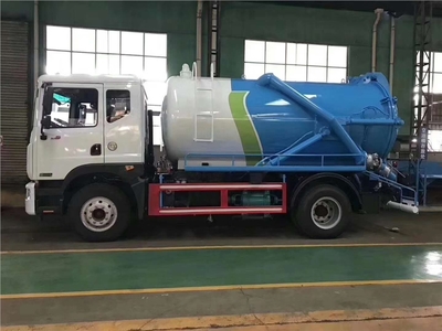 东风12方抽泥浆吸粪车下水道吸污车靠谱厂家