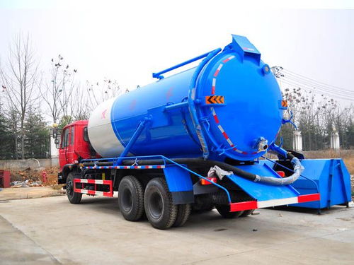 【东风后双桥吸污车】-