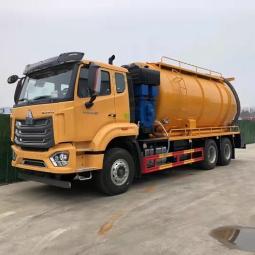 污水净化与清运一体化解决方案 探秘23立方吸污车的多功能应用